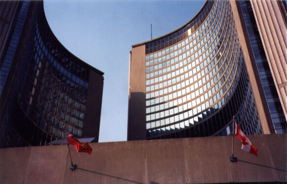 Nathan Phillips Square - Toronto City Hall.