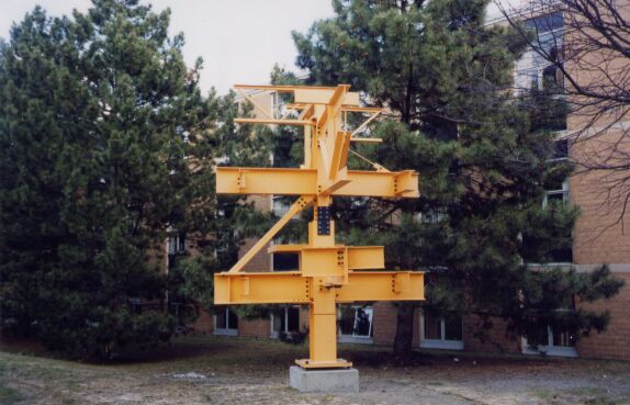 Yet another bizarre structure by the engineering buildings.